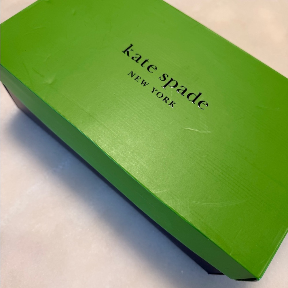 Kate Spade New York Black and White Patterned Heels - NWB